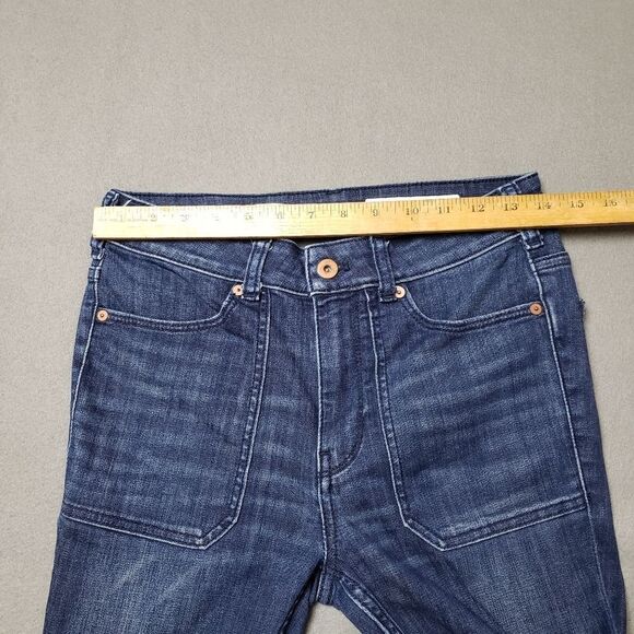 Pilcro and the Letterpress High-Rise Denim Moto Legging zip ankle size 28 - Picture 12 of 16